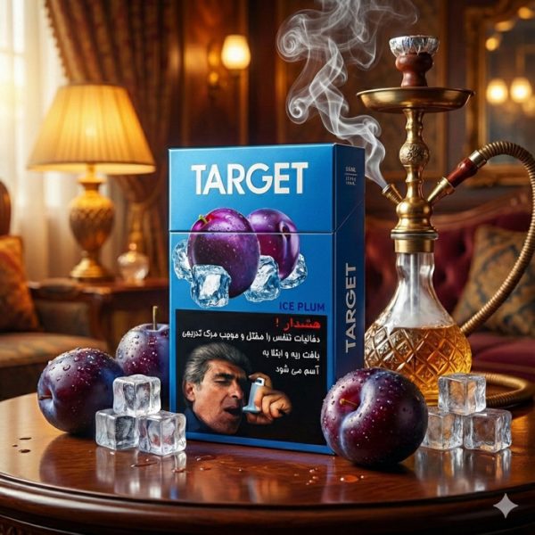 تنباکو تارگت طعم آلو یخ – ترشملایم، خنک و خوشعطر با دوددهی عالی