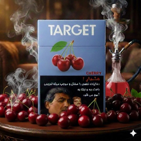 تنباکو تارگت طعم آلبالو | خوشعطر، ترش ملایم و دوددهی عالی