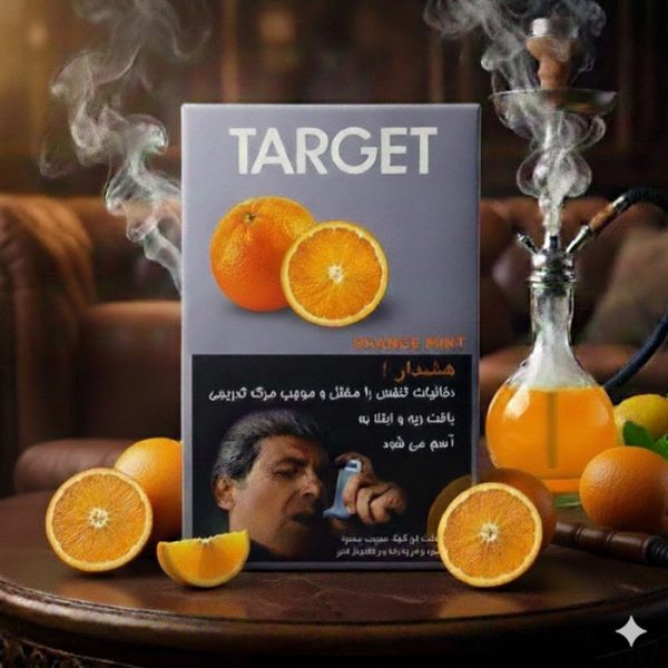 تنباکو تارگت طعم پرتقال – میوهای، تازه و خوشعطر با دوددهی عالی