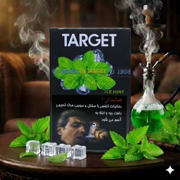 تنباکو تارگت طعم یخ نعنا – خنکی عمیق، طراوت ماندگار و دوددهی عالی
