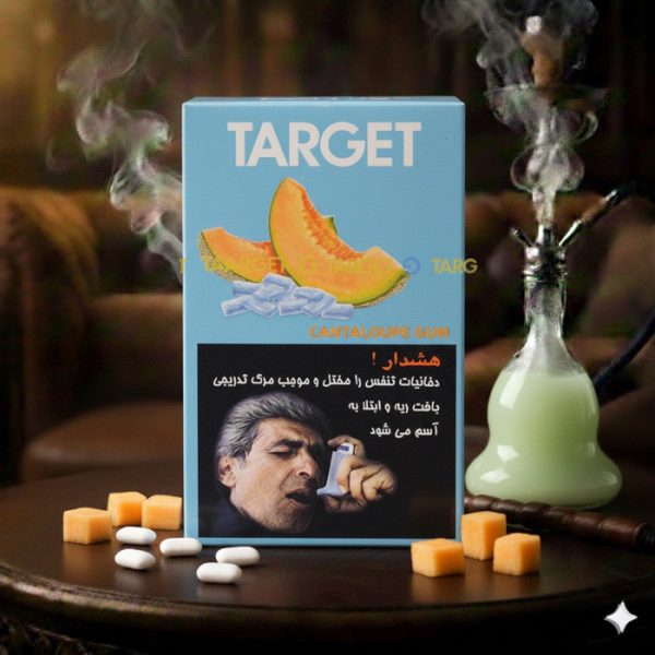 تنباکو تارگت طعم آدامس طالبی – شیرین، خنک و خوشعطر با دوددهی عالی