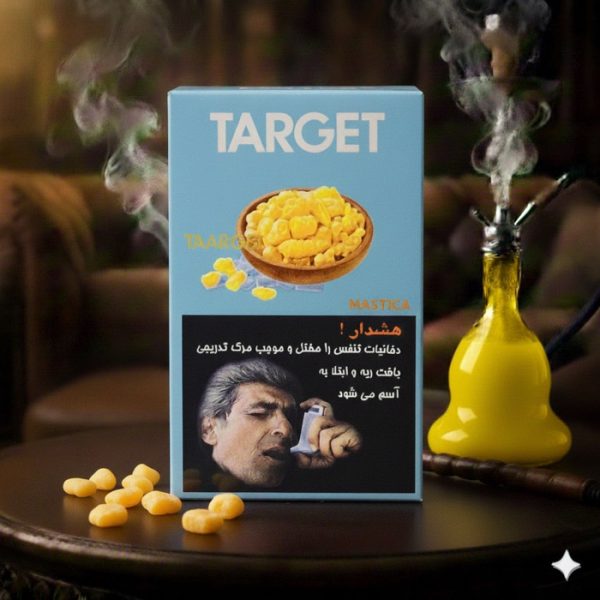 تنباکو تارگت طعم آدامس کوهی – خنک، شیرین و خوشعطر با دوددهی عالی