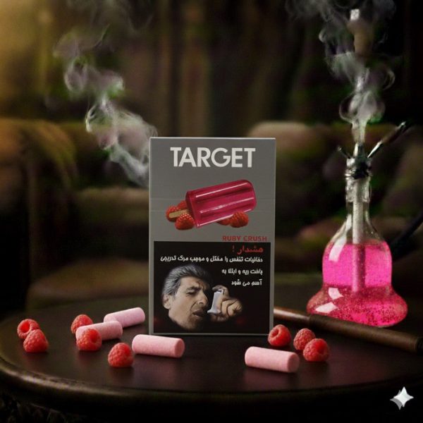 تنباکو تارگت طعم تمشک بستنی – میوهای، خامهای و خوشعطر با دوددهی عالی